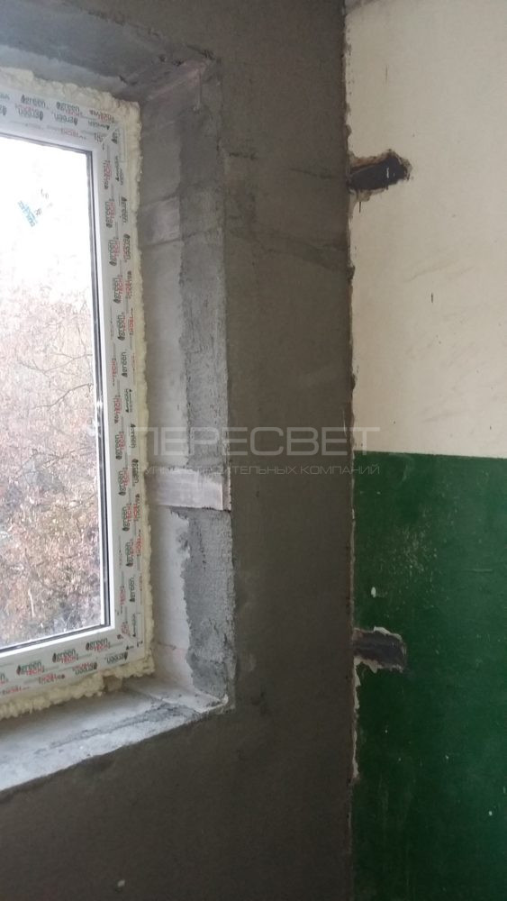 Усиление наружных стен лестничной клетки